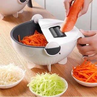 BỘ RỔ ĐA NĂNG NHÀ BẾP 7 LƯỠI NẠO KÈM DỤNG CỤ NẠO TIỆN LỢI (RẺ NHẤT SHOPEE)