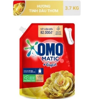 Nước giặt Omo Matic Comfort chuyên dụng của trên Tinh Dầu Thơm túi 3,6kg