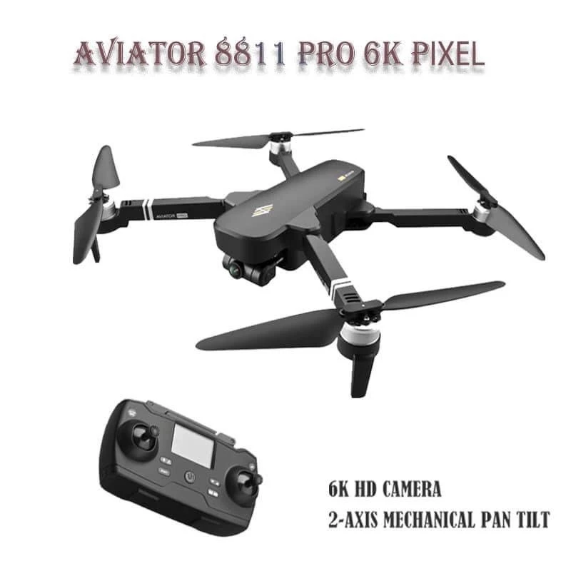 Flycam Aviator 8811 Pro gimbal 2 trục- 8811 pro 2023 - gimbal 3 trục camera 6K