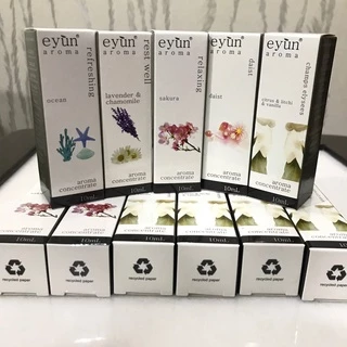[30 loại] Tinh dầu thiên nhiên hương nước hoa Eyun (10ml)