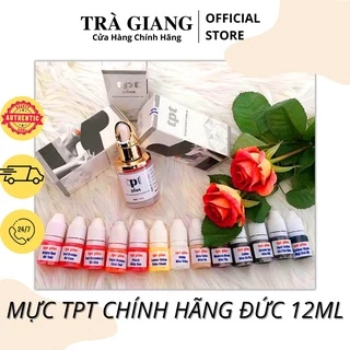 MỰC PHUN XĂM TPT CAO CẤP 12ML NHẬP KHẨU ĐỨC [CHÍNH HÃNG]