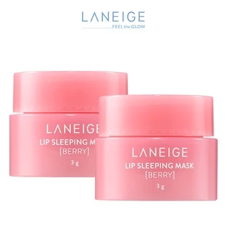 [HB GIFT] Bộ 2 Mặt nạ ngủ cho môi LANEIGE Lip Sleeping Mask Berry 3g x 2