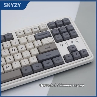 Nắp phím nâng cấp XDA Shimmer Retro bằng PBT nhuộm thăng hoa cho bàn phím cơ 121 phím