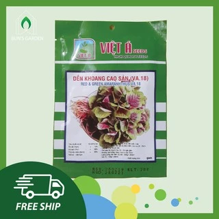 Hạt giống rau dền khoang cao sản - gói 20g Việt Á seeds