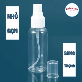 Lọ chiết mỹ phẩm, nước diệt khuẩn dạng xịt 100ml - Bình xịt khử khuẩn an toàn tiện dụng 00042