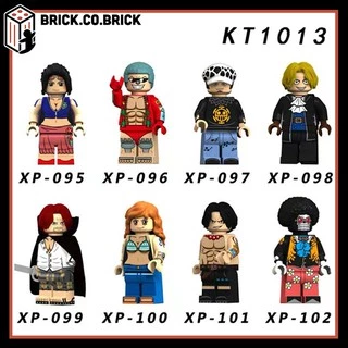 One Piece  Anime Đảo Hải Tặc Luffy Ace Nico Robin Zoro Brook Sapo Đồ Chơi Lắp Ráp Minifigure Mô Hình KT1013