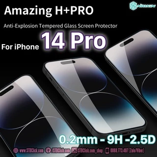 KÍNH CƯỜNG LỰC IPHONE 14 PRO NILLKIN H+PRO 0.2mm CHÍNH HÃNG