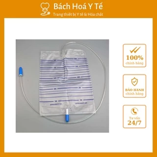 Túi đựng nước tiểu bịch 10 túi dung tích 2000ml, không gây độc hại, không gây kích ứng