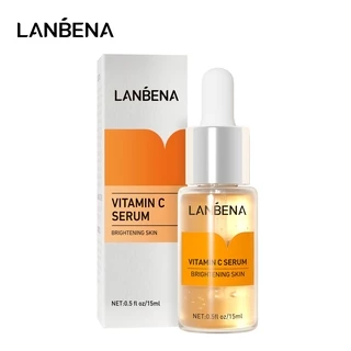 Serum tinh chất vitamin C làm trắng giữ ẩm chăm sóc làn da 15ml LANBENA