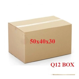 Q12 - 1 Thùng Carton Lớn 50x40x30 Cm ( Thùng Carton Chuyển Nhà )
