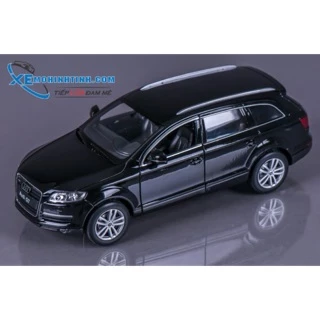 Xe Mô Hình Audi Q7 1:24 Welly - Đen