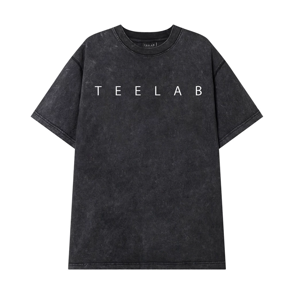 Áo Thun Teelab Local Brand Unisex Premium Basic Tee | Wash TS063 - Hàng mới về