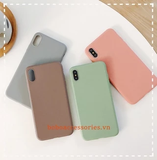 Ốp Điện Thoại TPU Mềm Màu Macaron Cho iPhone 12 Pro Max 6 6S Plus 7 8 Plus 12 Mini XR Xs Max