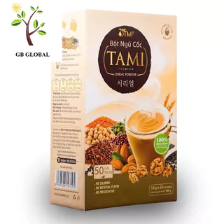 Bột ngũ cốc dinh dưỡng TAMI có đường 900g (50 gói)