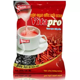 BỘT GẠO LỨC MÈ ĐEN VITAPRO ( Không Đường) - 300GR