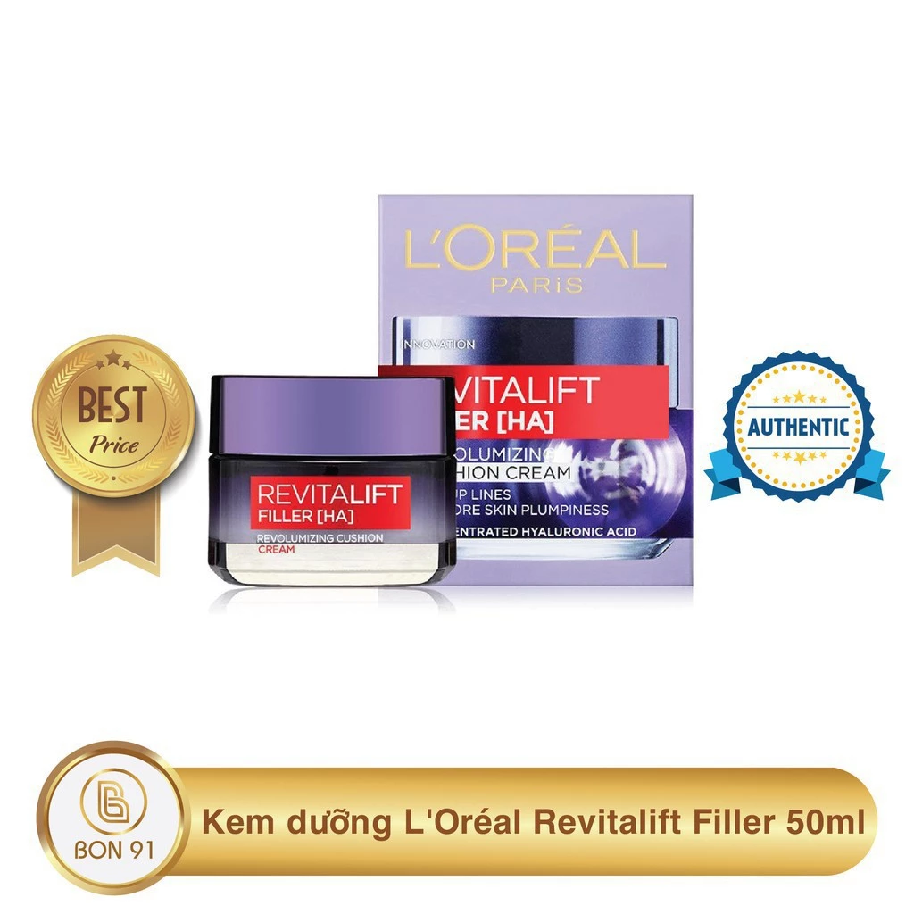 xuxi shop Kem dưỡng Loreal Revitalift Filler 50ml cho da căng mịn tươi trẻ