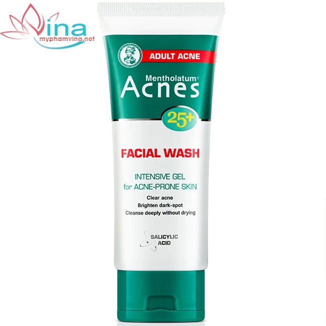 GEL RỬA MẶT NGĂN NGỪA MỤN ACNES 25+ FACIAL WASH 100ML