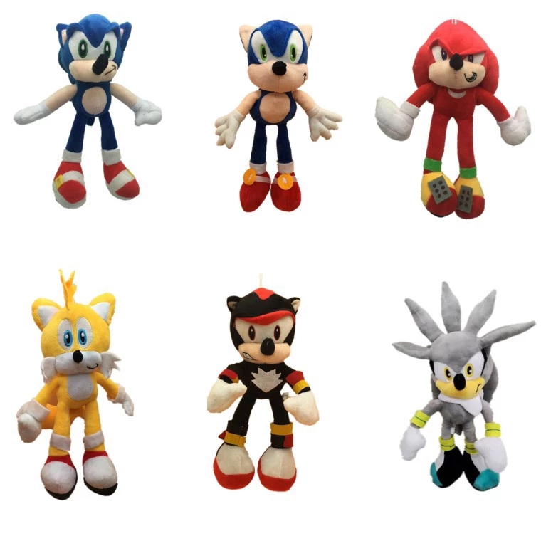 Thú nhồi bông hình các nhân vật trong game Sonic kích thước 30cm có thể lựa chọn