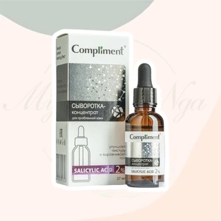 Serum Compliment 2% BHA làm sạch sâu, giảm mụn, se lỗ chân lông, kiềm dầu