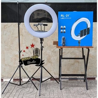 [GIÁ HỦY DIỆT] ĐÈN LIVE STREAM 54 CM - CHUYỂN ĐỔI 3 MÀU ĐÈN  bán hàng onl spa, live stream bán hàng, quay phim chụp hình