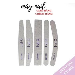 Dũa móng opi - loại dày đủ 5 hình chuyên dụng cho dân làm móng (lẻ chiếc)