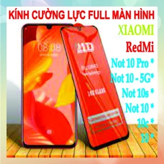 Mếng dán kính cường lực full màn hình, điện thoại  xiaomi redmi 10, 10s, not 10,  not 10s,  not 10pro