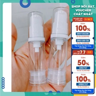 Chai chiết 5ml-10ml chân không dạng xịt giọt