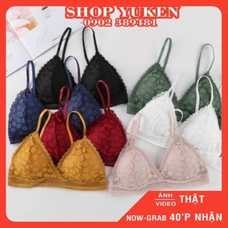 ♥️ Shop Uy Tín ♥️Áo lót ren, bralette,áo bra ren không gọng siêu êm hàng shop