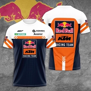 F1 Áo Thun In Hình 3D KTM RED BULL RACING Jersey