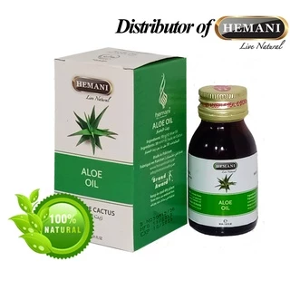 Dầu lô hội hay nha đam Hemani Aloe Oil 30 ml, giúp dưỡng ẩm cho da, môi và tóc