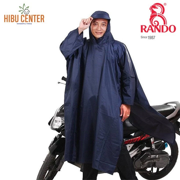 Áo Mưa RANDO Poncho Vải Best | Bền Bỉ Qua Năm Tháng | hibucenter