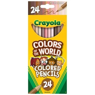 Hộp 24 Bút Chì Màu Color Of The World - Crayola 684607