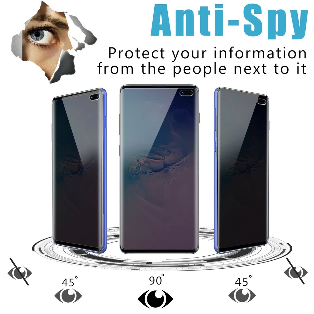 Kính cường lực chống nhìn trộm dành cho Samsung Galaxy S10