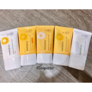 Kem Chống nắng Longlasting ,Mild , No Sebum , Triple Care Innisfree