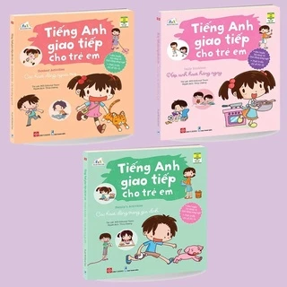 SÁCH - Tiếng Anh giao tiếp cho trẻ em ( 3 CUỐN )