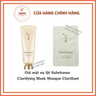 Gói mặt nạ lột Sulwhasoo Clarifying Mask Masque Clarifiant_MẪU MỚI NHẤT