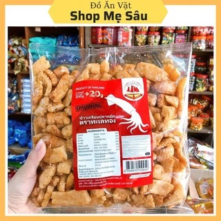 Gói 200g Snack Mực 💖FREESHIP💖 Bim Bim Vị Mực Nướng Thái Lan Giòn Ngon