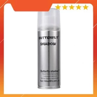 Gôm xịt tóc Butterfly Shadow Chính hãng, Gôm bạc giữ nếp tạo kiểu nam nữ 150ml