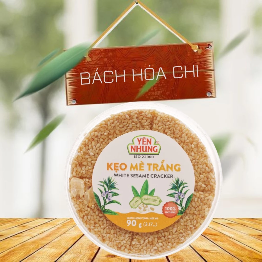 Kẹo mè trắng Yến Nhung hộp 90g