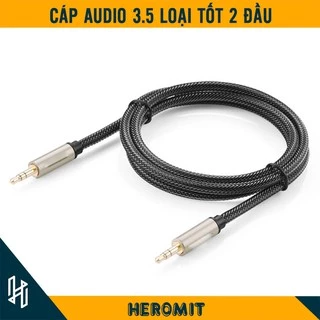 Dây Audio , cáp loa 3.5 AUX loại tốt cho âm thanh nguyên bản 1m