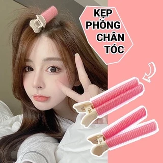 Kẹp Tóc Lô Uốn Tạo Kiểu Làm Phồng Chân Tóc Phong Cách Hàn Quốc