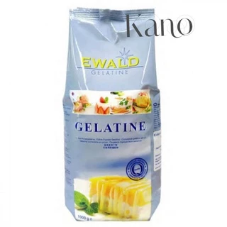 GELATINE BỘT EWALD 100g Túi Zip Trong