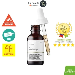 The Ordinary Caffeine Solution 5% + EGCG - Tính Chất Dưỡng Mắt, Giúp Chữa Thâm