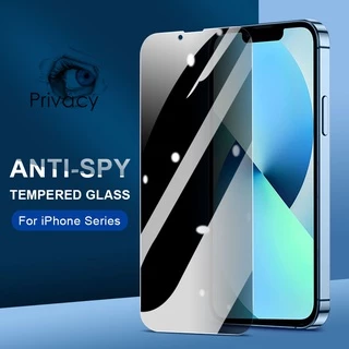 Bảo vệ màn hình Kính Cường Lực Chống Nhìn Trộm Cho iPhone 14 13 12 mini 11 Pro Max Xs Max XR X 8 7 6 6s Plus SE 2020