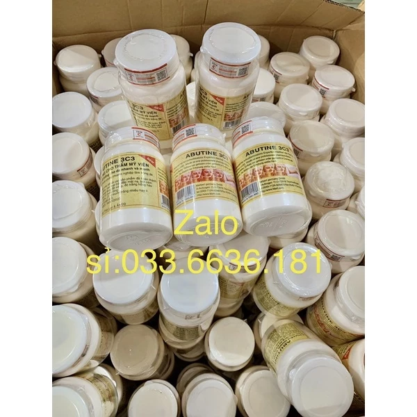 [hủ vàng]kem 3c3 abutin 250g (lẻ 1 hủ)