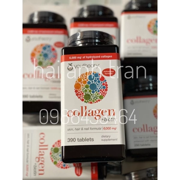 Viên uống Collagen youtheory 390 viên