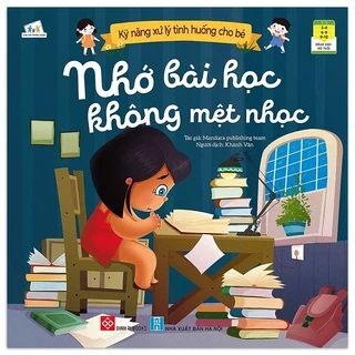 Sách Kỹ Năng Xử Lý Tình Huống Cho Bé (Dành cho trẻ 312 tuổi) lẻ tùy chọn