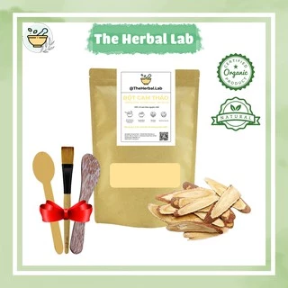 [THE HERBAL LAB] Bột Cam thảo nguyên chất HANDMADE + tặng bộ dụng cụ đắp mặt