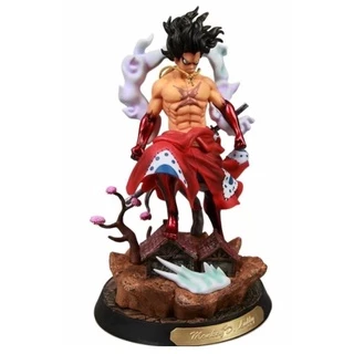 Mô hình One Piece Nhân vật Monkey D Luffy Gear 4 Wano Snake Man Kimono