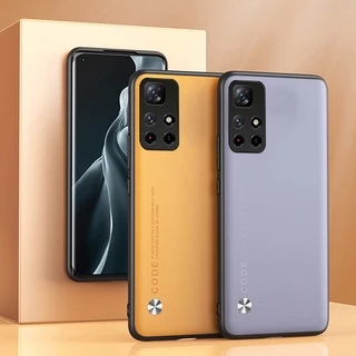 Ốp Điện Thoại TPU Silicon Phối Da PU Sang Trọng Cho Xiaomi Redmi Note 11S 11 Pro Note 11T 11 Pro 5G Coque